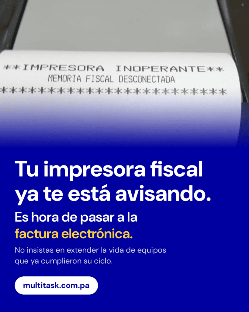 cambia esa vieja impresora fiscal