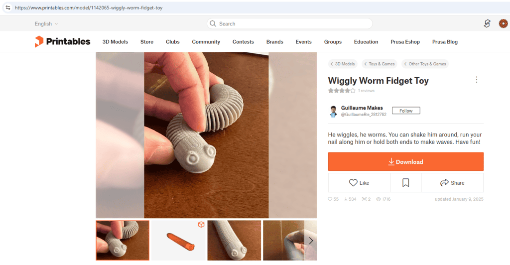 archivos para
impresiones 3d sensoriales en printables